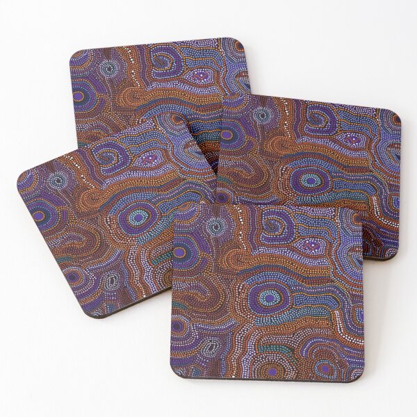 Item preview, Aboriginal Inspired Dot Art - Native Journey  designed and sold by GrinGalore.