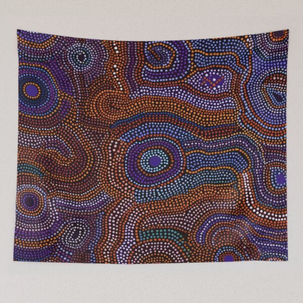 Item preview, Aboriginal Inspired Dot Art - Native Journey  designed and sold by GrinGalore.