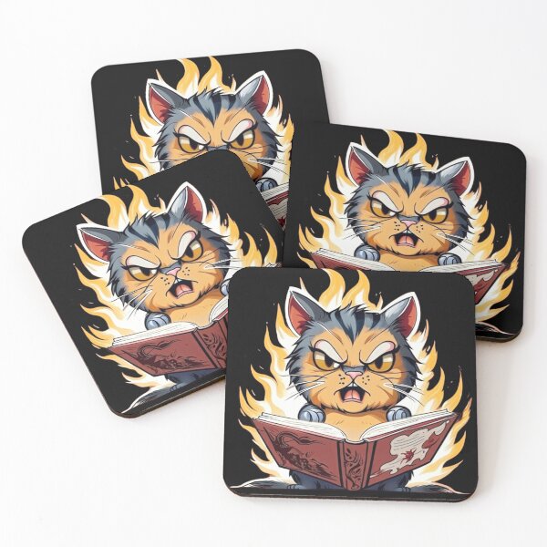Item preview, Angry Kitten designed and sold by Witch Queen Clothing.