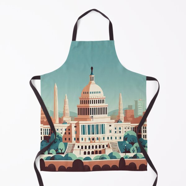 Item preview, Capitol Hill Minimalism Art Style designed and sold by artofuniverse.