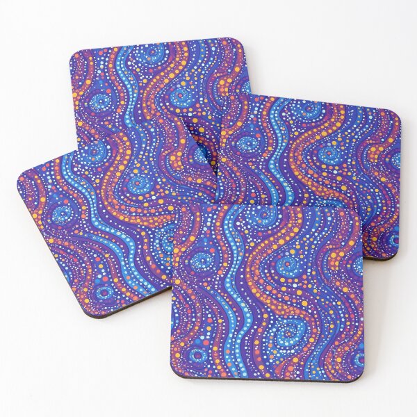 Item preview, Aboriginal Inspired Dot Art - Miracle Journey  designed and sold by GrinGalore.