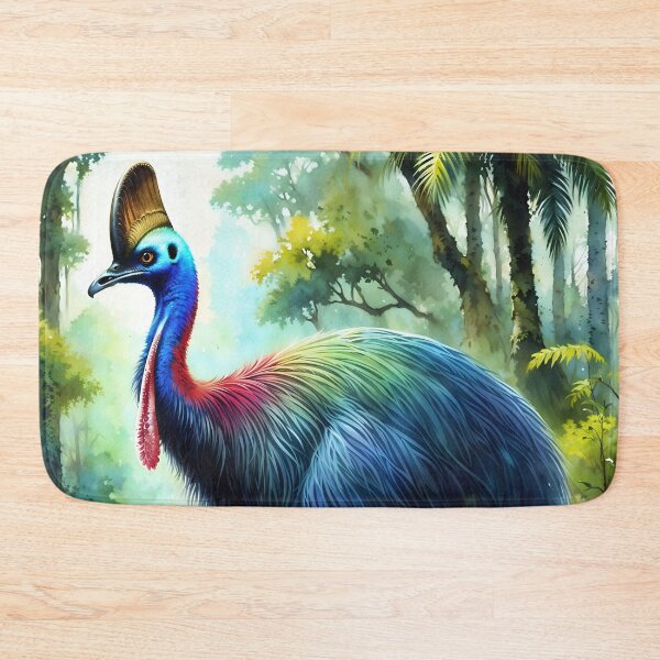 Item preview, Cassowary In Australia designed and sold by RubisLeaf.