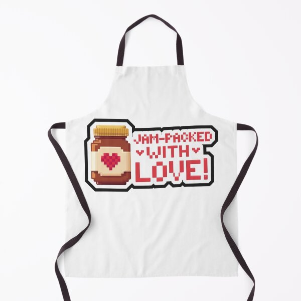 Item preview, Jam-Packed with Love! designed and sold by 8bitdecalworld.
