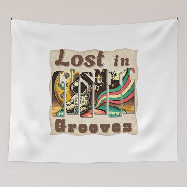 Item preview, Lost in Cosmic Grooves designed and sold by ZerotwoStudio.