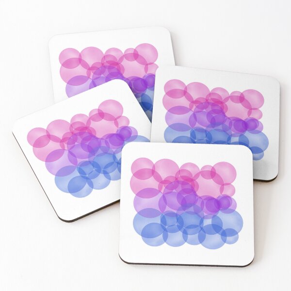 Item preview, Bisexual Pride Bubbles  designed and sold by cherrynat1.