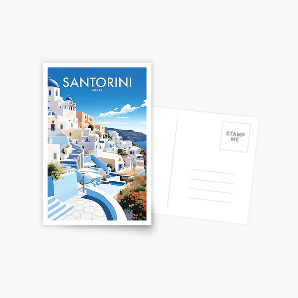 Item preview, SANTORINI designed and sold by MarkedArtPrints.