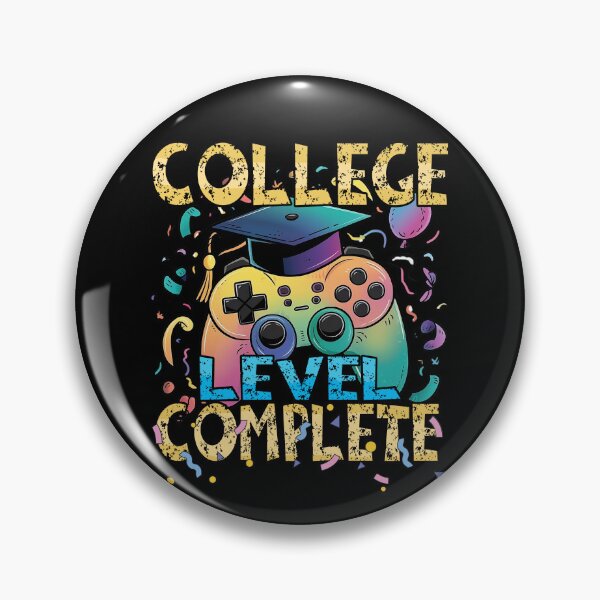 Item preview, College Level Complete Videogame controller Graduation Hat  designed and sold by Smix Pixels.