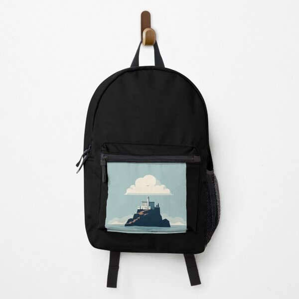 Item preview, Alcatraz Island Minimalism Art Style designed and sold by artofuniverse.