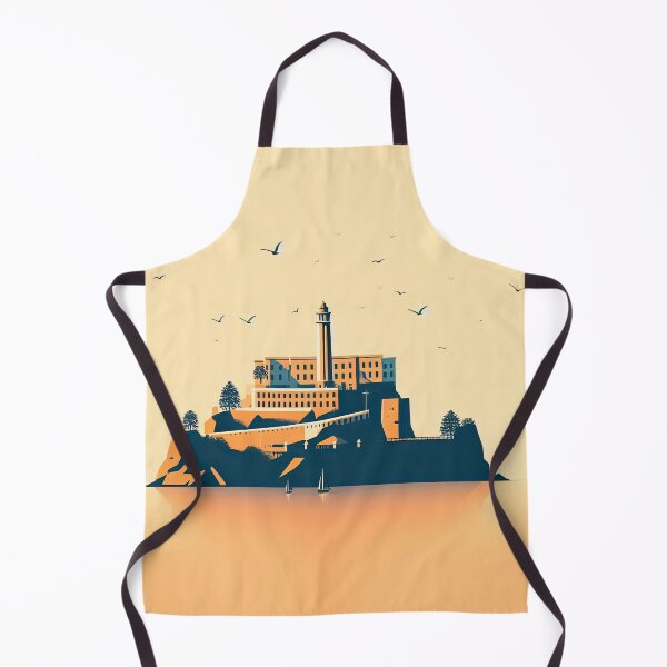 Item preview, Alcatraz Island Minimalism Art Style designed and sold by artofuniverse.