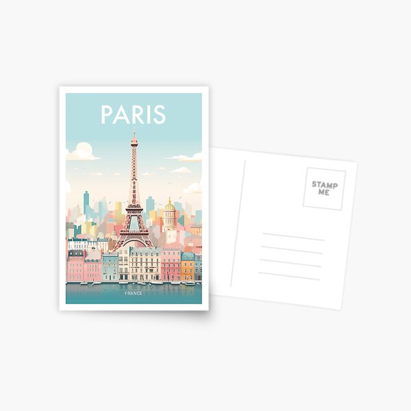 Item preview, PARIS Traditional designed and sold by MarkedArtPrints.