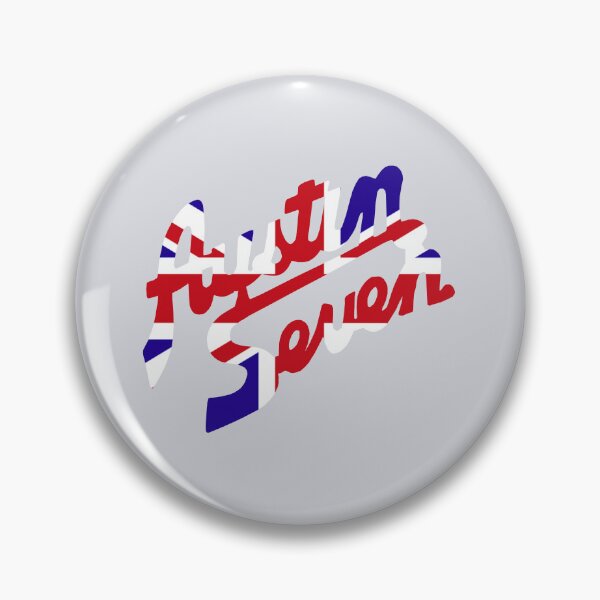 Item preview, Austin Seven 1930s classic car logo Union Jack designed and sold by soitwouldseem.