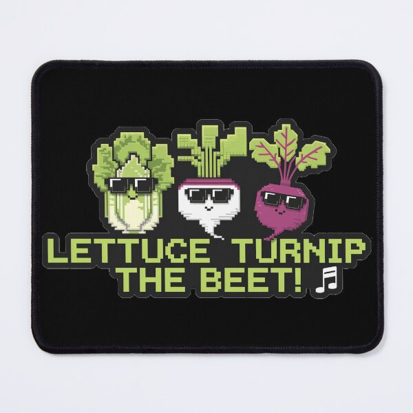 Item preview, Lettuce Turnip the Beet! designed and sold by 8bitdecalworld.