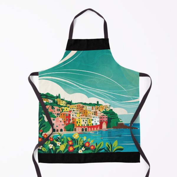 Item preview, Illustration of Vernazza in Cinque Terre designed and sold by ocusido.