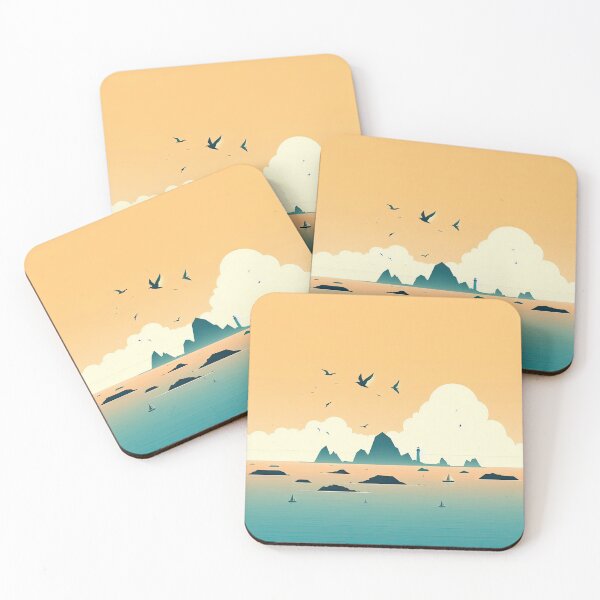 Item preview, Galapagos Islands Minimalism Art Style designed and sold by artofuniverse.