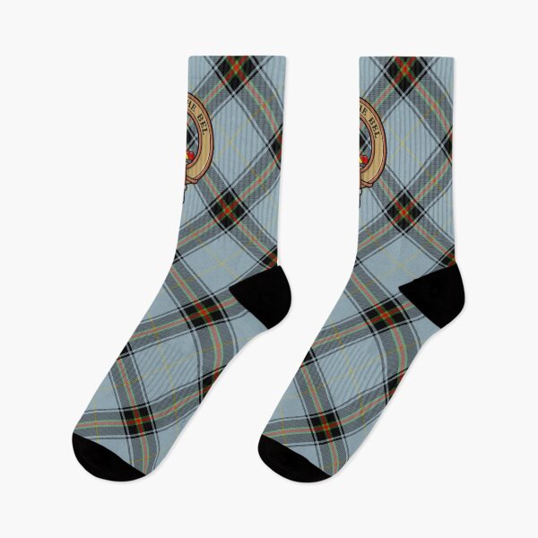 Item preview, Clan Bell Crest over Tartan designed and sold by sifis.