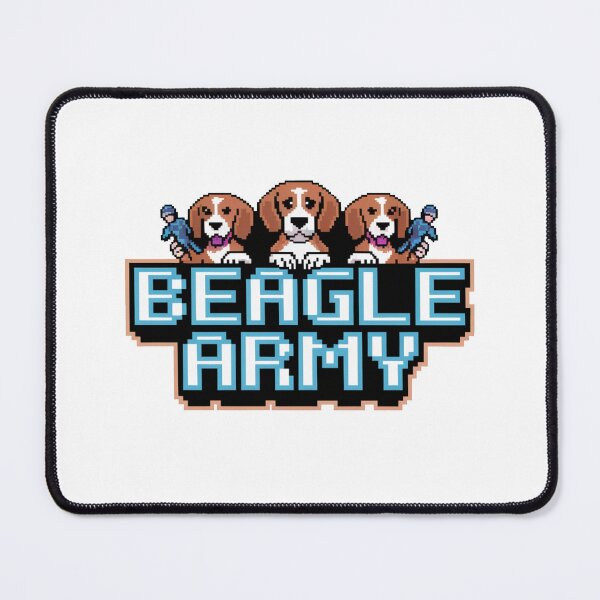 Item preview, Beagle Army: Keen Scent and Strong Spirit designed and sold by 8bitdecalworld.