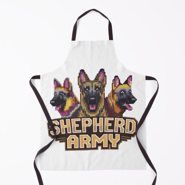 Item preview, Shepherd Army: Brave Protectors designed and sold by 8bitdecalworld.