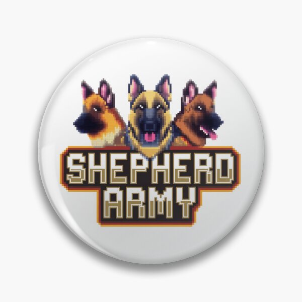 Item preview, Shepherd Army: Brave Protectors designed and sold by 8bitdecalworld.