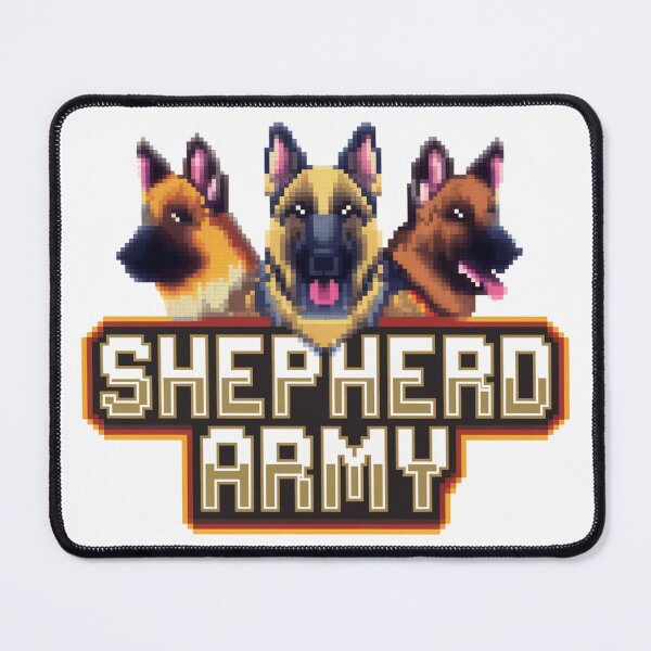 Item preview, Shepherd Army: Brave Protectors designed and sold by 8bitdecalworld.