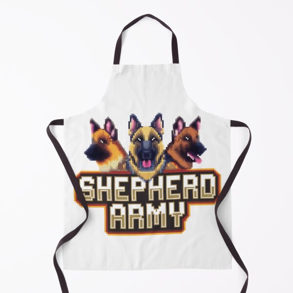 Item preview, Shepherd Army: Brave Protectors designed and sold by 8bitdecalworld.
