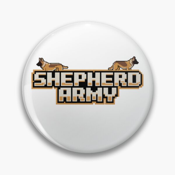 Item preview, Shepherd Army: Brave Protectors designed and sold by 8bitdecalworld.