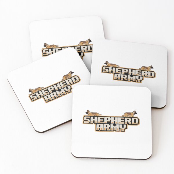 Item preview, Shepherd Army: Brave Protectors designed and sold by 8bitdecalworld.