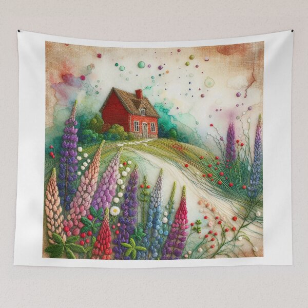 Item preview, Blooming Fields by Felt Art designed and sold by Beyondnote-Art.