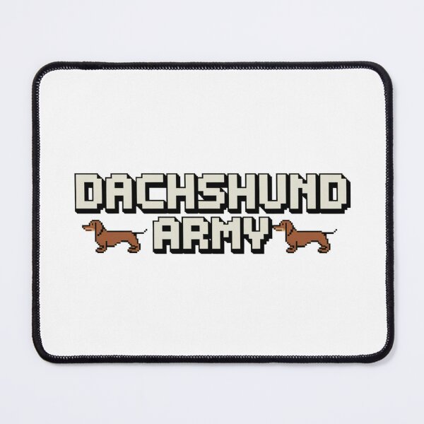 Item preview, Dachshund Army: Long and Loyal designed and sold by 8bitdecalworld.