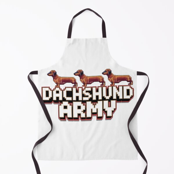 Item preview, Dachshund Army: Long and Loyal designed and sold by 8bitdecalworld.