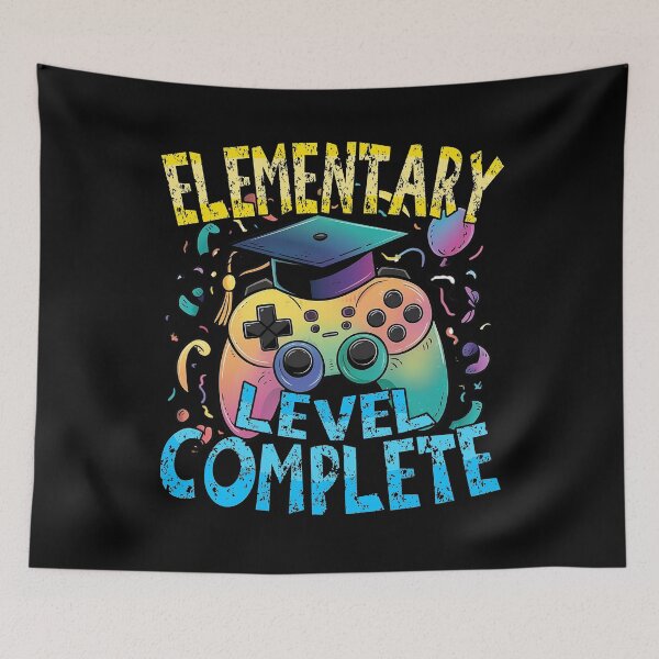 Item preview, Elementary Level Complete Videogame controller Graduation Hat  designed and sold by Smix Pixels.