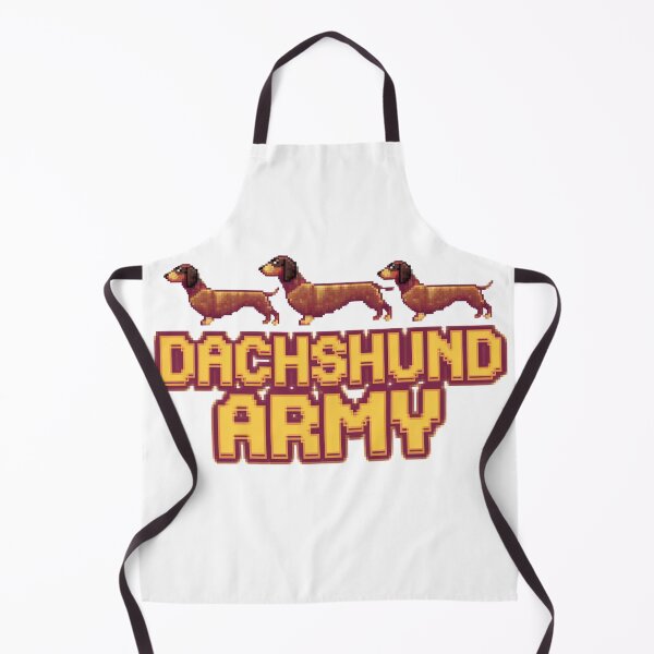Item preview, Dachshund Army: Long and Loyal designed and sold by 8bitdecalworld.