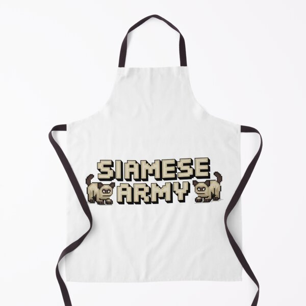 Item preview, Siamese Army: Sharp and Sleek designed and sold by 8bitdecalworld.