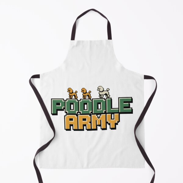 Item preview, Poodle Army: Elegant Commanders designed and sold by 8bitdecalworld.