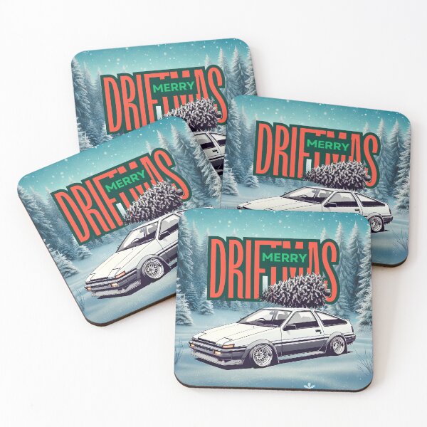 Item preview, Merry Driftmas - Hachiroku (EightSix) designed and sold by MOTOSHIFT.
