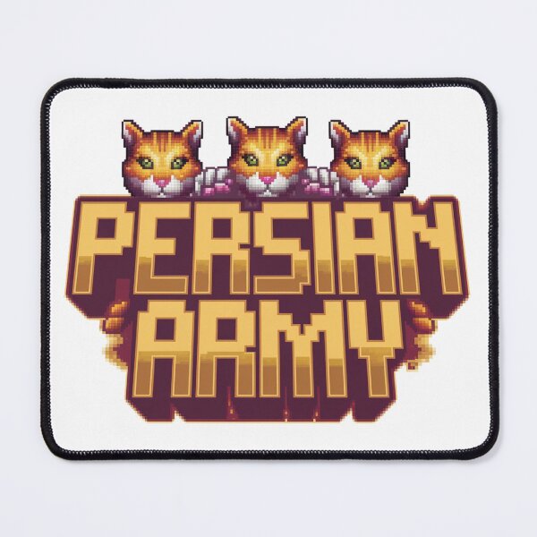 Item preview, Persian Army: Royal Feline Fighters designed and sold by 8bitdecalworld.