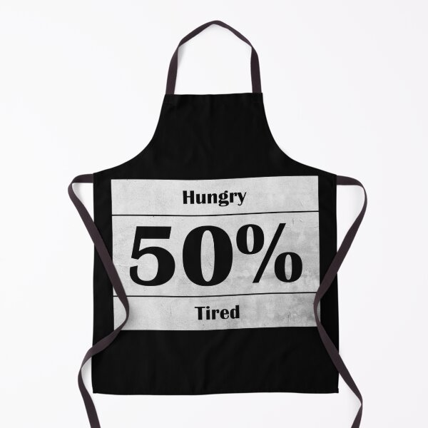 Artikelvorschau, 50 % hungrig, 50 % müde entworfen und verkauft von HorizonDesignz.