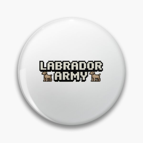 Item preview, Labrador Army: Loyal Protectors designed and sold by 8bitdecalworld.