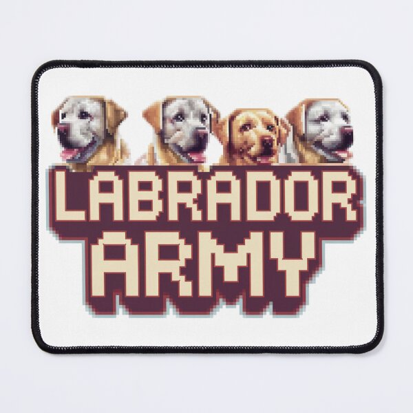Item preview, Labrador Army: Loyal Protectors designed and sold by 8bitdecalworld.
