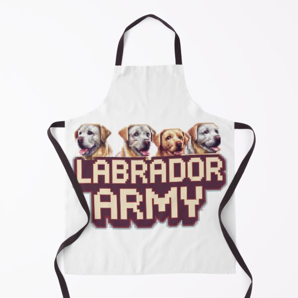 Item preview, Labrador Army: Loyal Protectors designed and sold by 8bitdecalworld.