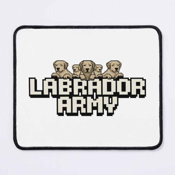 Item preview, Labrador Army: Loyal Protectors designed and sold by 8bitdecalworld.