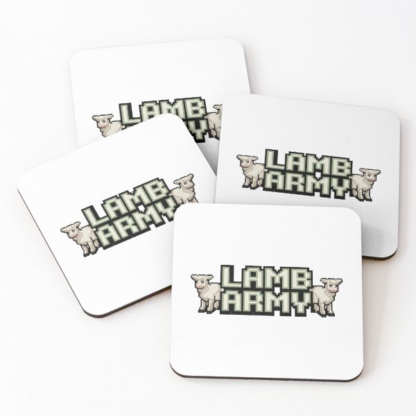 Item preview, Lamb Army: Gentle Guardians designed and sold by 8bitdecalworld.