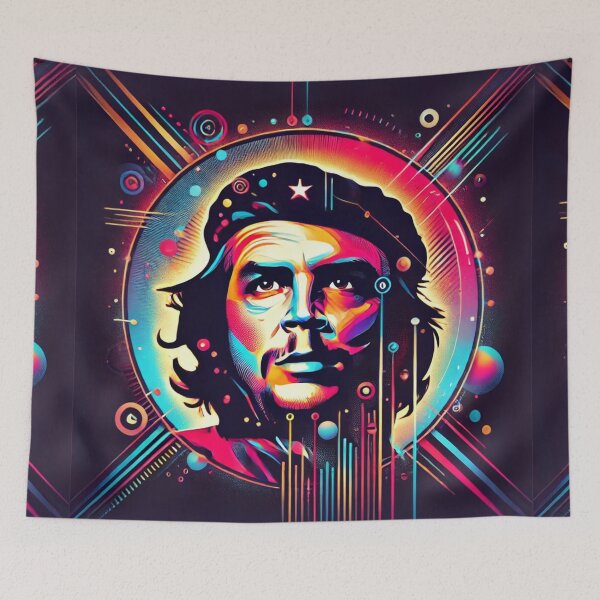 Item preview, Rebel Spirit - Futuristic Guevara designed and sold by Meta2Physical.