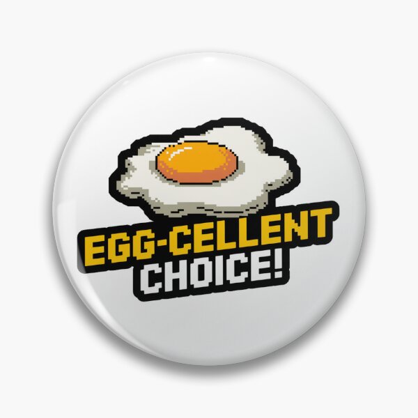 Item preview, Egg-cellent Choice! designed and sold by 8bitdecalworld.