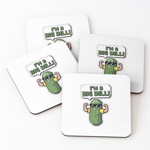 Artikelvorschau, Ich bin ein Big Dill! entworfen und verkauft von 8bitdecalworld.