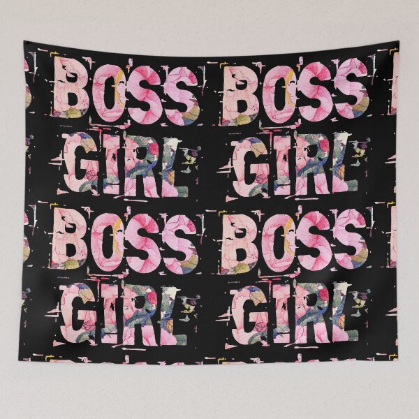 Item preview, Girl Boss Quote Print / Boss Woman / Boss Gift for Her / Office Wall Decor designed and sold by tanabe.