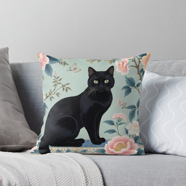 Item preview, Cat Chinoiserie designed and sold by SoniaSarkali.