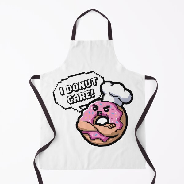 Item preview, I Donut Care! designed and sold by 8bitdecalworld.