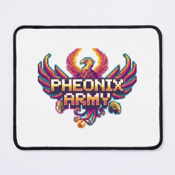 Item preview, Phoenix Army: Rise from the Ashes designed and sold by 8bitdecalworld.