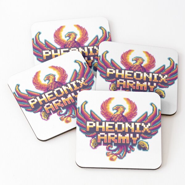 Item preview, Phoenix Army: Rise from the Ashes designed and sold by 8bitdecalworld.