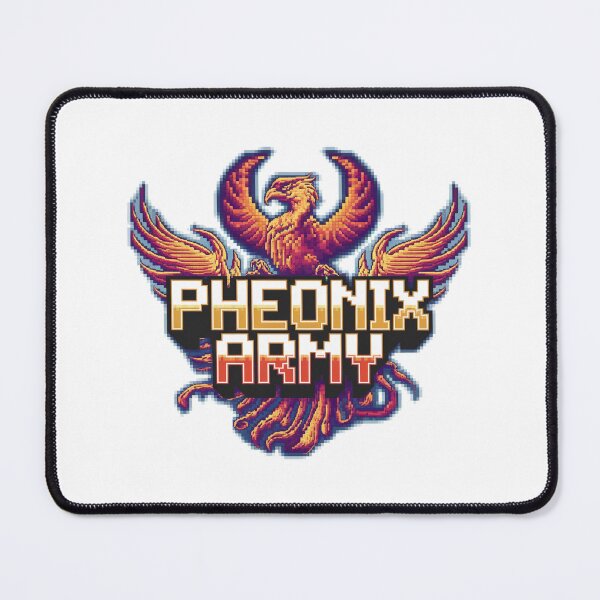 Item preview, Phoenix Army: Rise from the Ashes designed and sold by 8bitdecalworld.